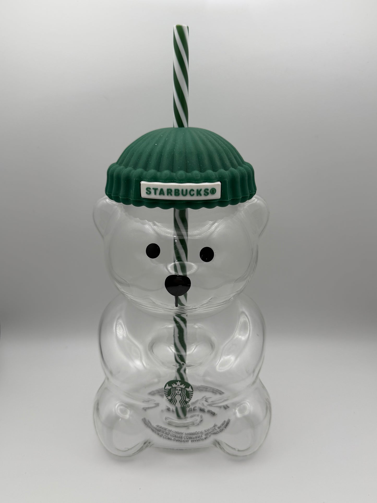 Starbucks 2026 Limited Edition Barista Bear Glass Tumbler 590ml